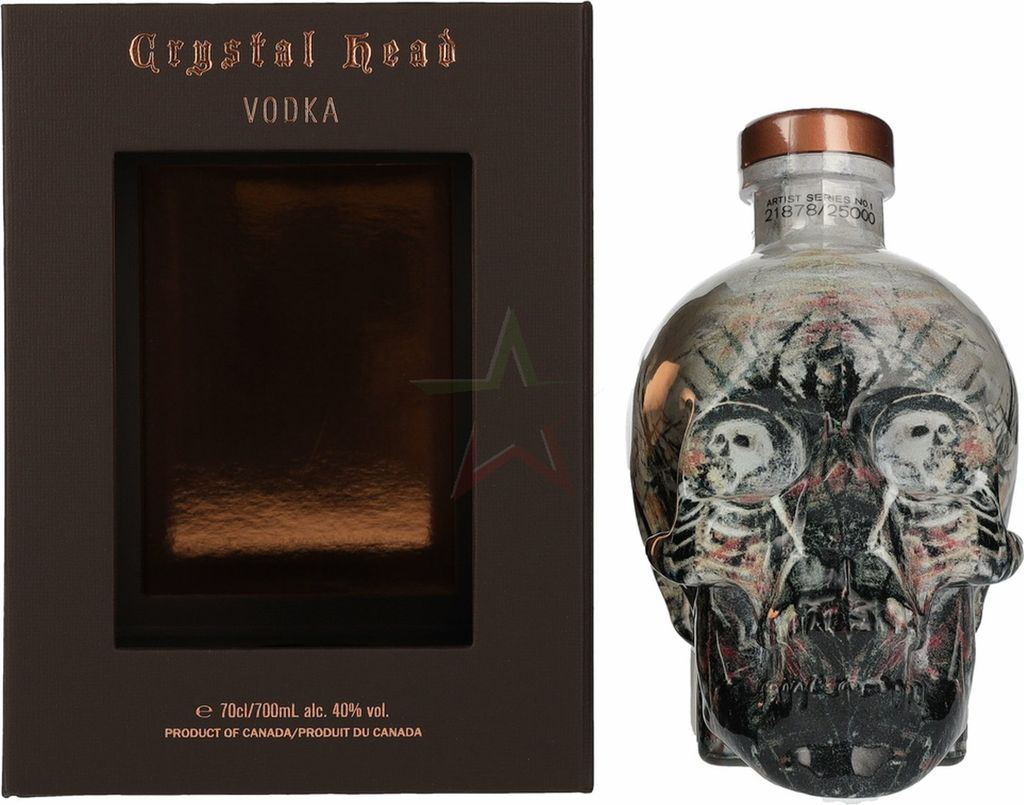 Crystal Head Vodka John Alexander Artist Series 40,00 % 0,70 Liter