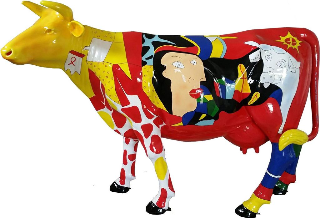 Abstrakte XXL 210 cm Figur Statue Design Skulptur Dekoration Außen Innen Garten