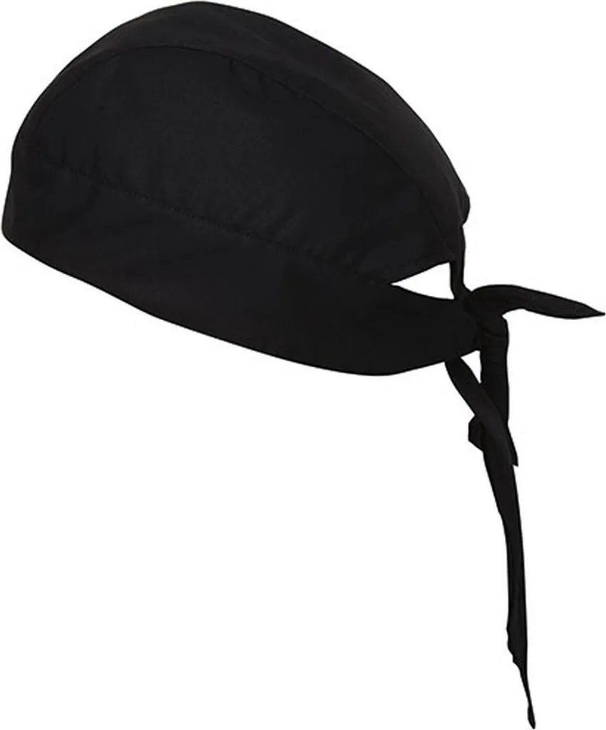 Karlowsky KM 25 Bandana Alex | Look Chef Moderno e Urban Style Nero - 6