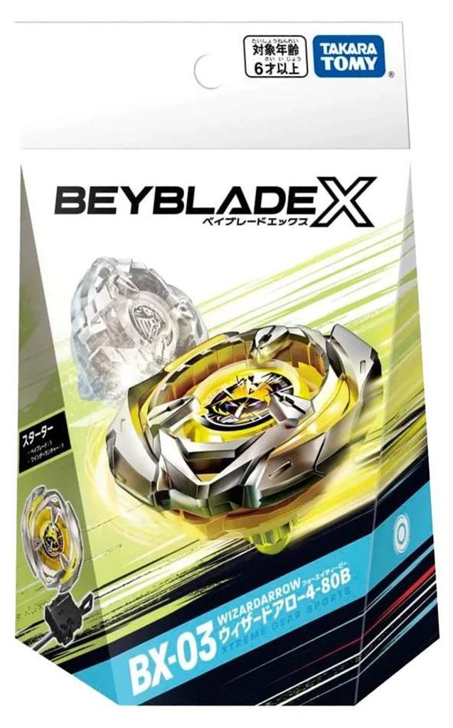Takara Tomy BeyBlade X Wizard Arrow 4-80B BX-03 Image du produit 
