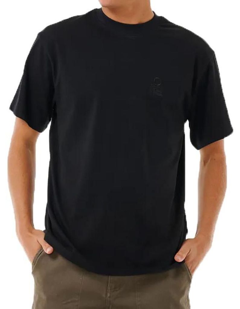 RIP CURL T-Shirt Search Embroidery black L