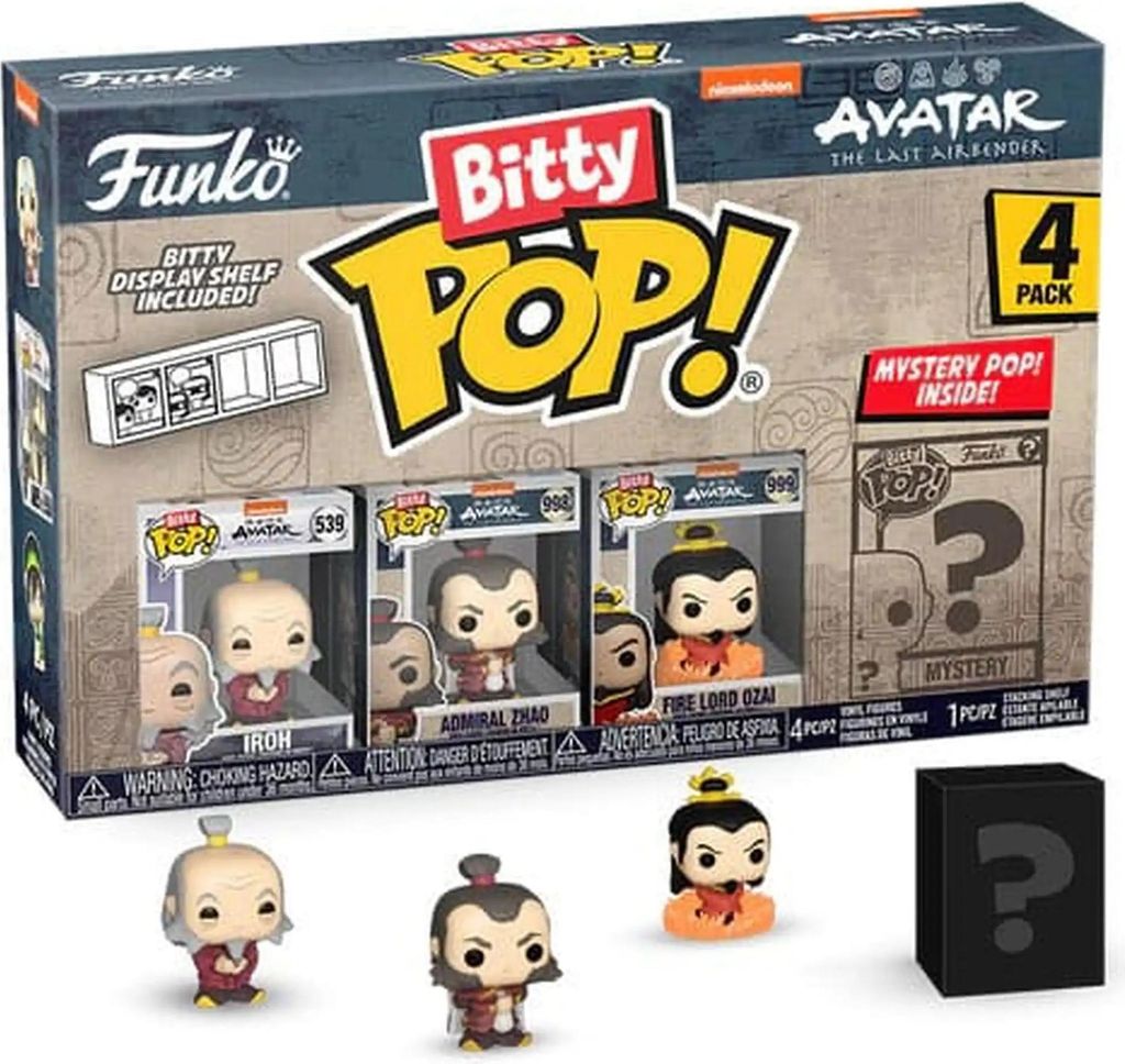 Iroh, Admiral Zhao, Fire Lord Ozai and mystery chase - Productafbeelding 