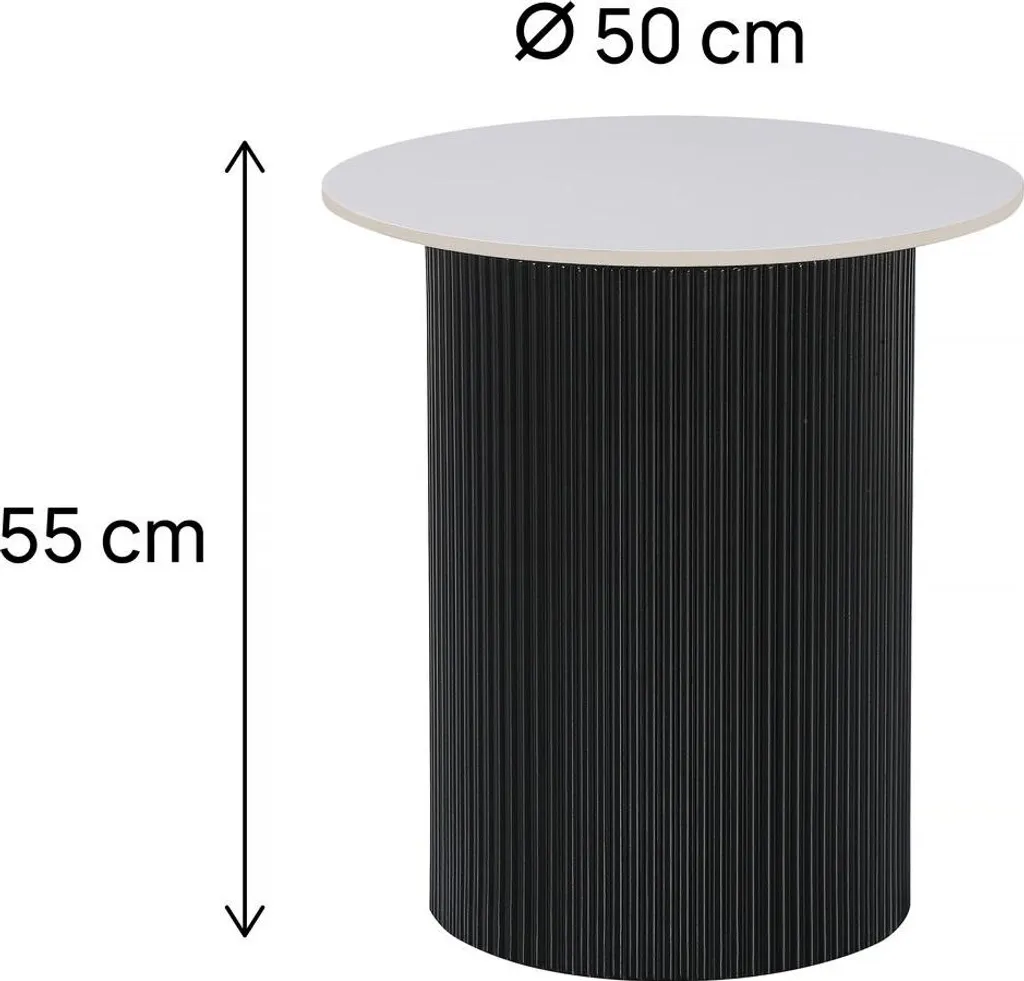 Table d'appoint céramique Eclat : Meuble Blanc Durable et Anti-tache