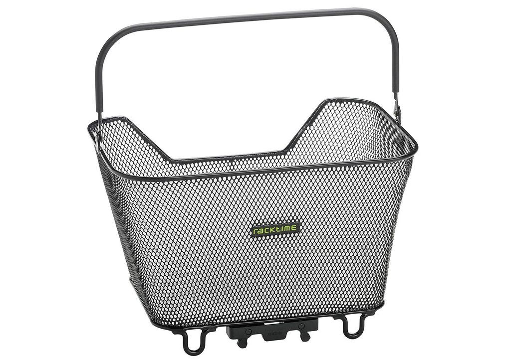 racktime 13007, Rama, Kosz rowerowy, Aluminium, Czarny, 23 Zdjęcie produktu 