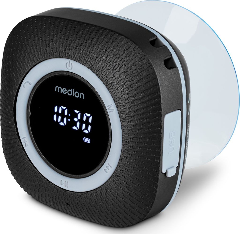 MEDION S66884 Duschradio mit Bluetooth (Badradio, UKW Produktbild 10