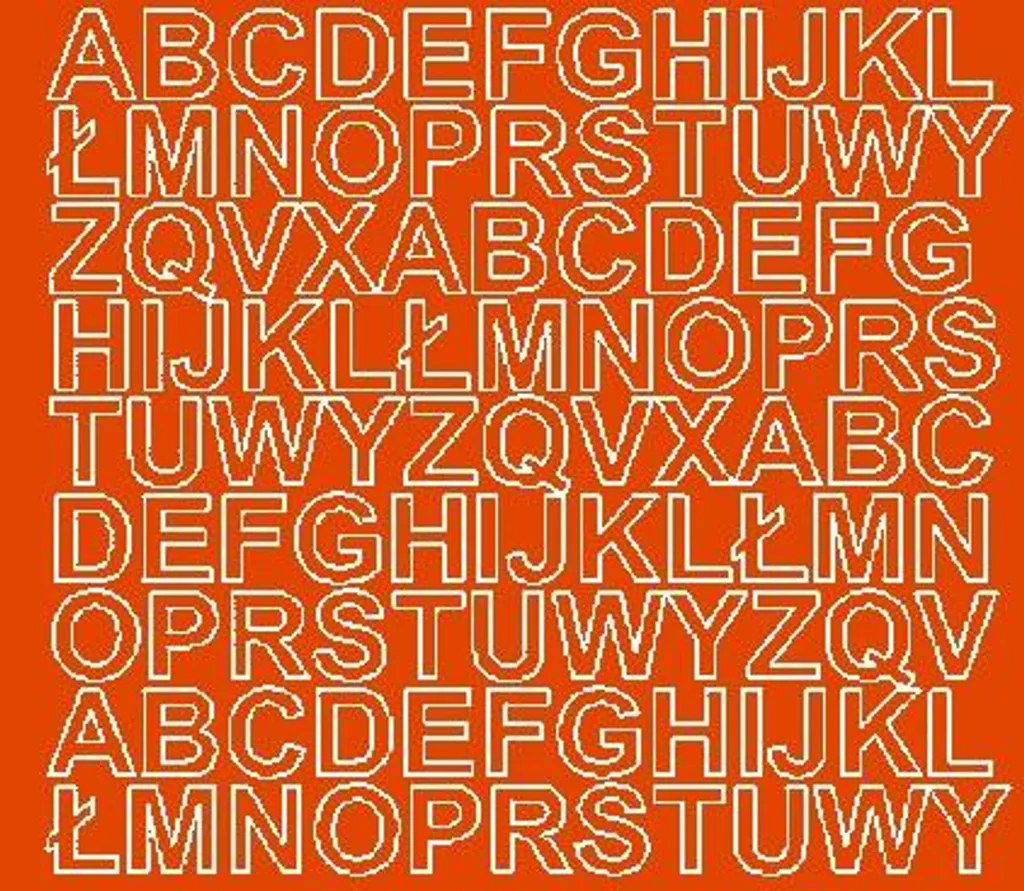 Lettere Adesive Satinate 20mm Arancione - Design Opaco per Interni/Esterni