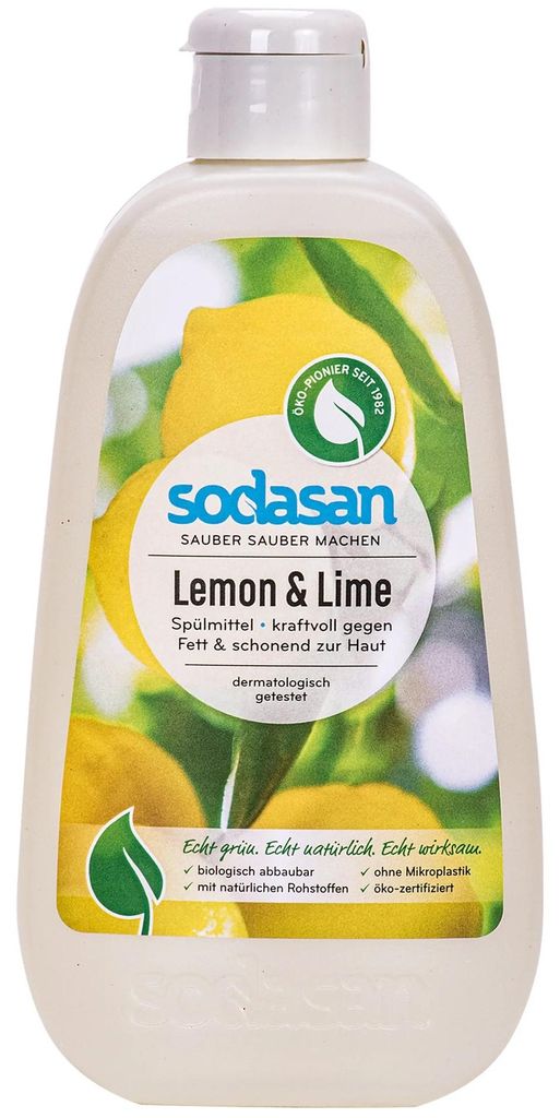 SODASAN 778191, Hände, Flüssigseife, Reinigend, Zitrus, 500 Produktbild 