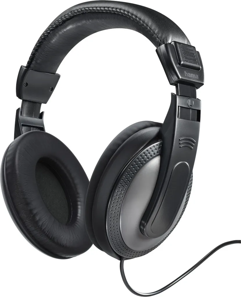 Cuffie Hama con Cavo 2m - Design Leggero e Audio Crystal Clear