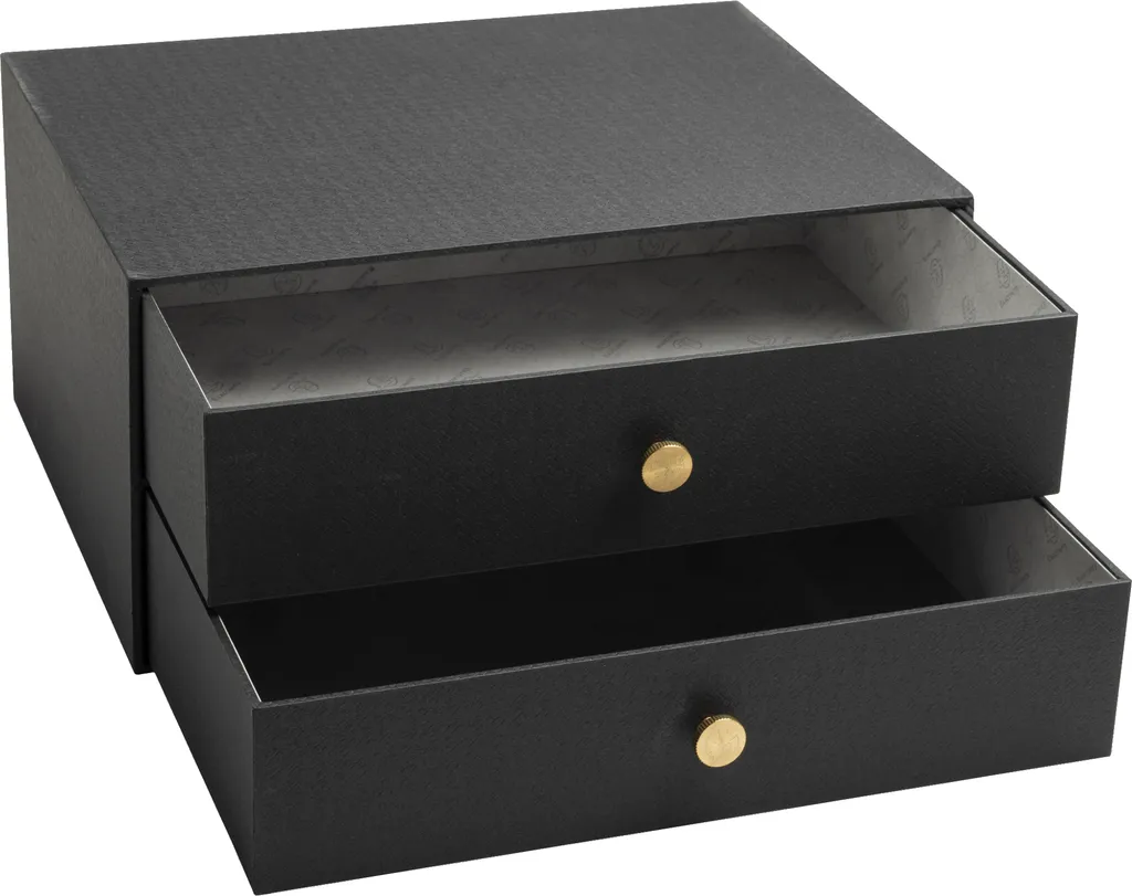 Exacompta Module 2 Tiroirs OfficeByMe Noir 30601E - Caisson Bureau - 2