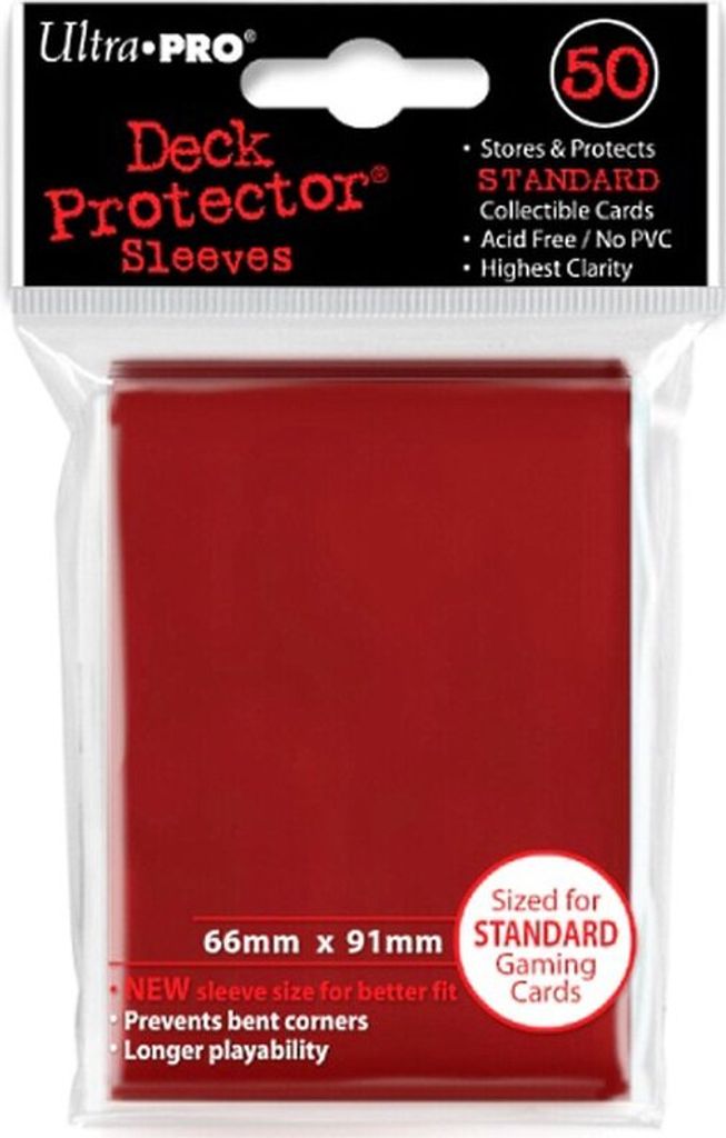 Protezione per schede TC - Rosso Lava - 50x Standard Immagine del prodotto 