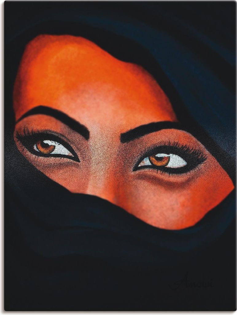 ARTland Leinwandbild Tuareg - Der Sand auf deiner Haut Größe: 30x40 cm