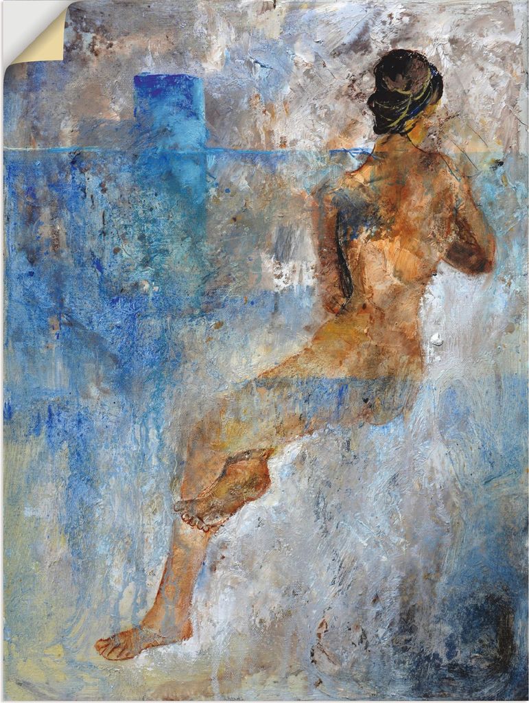 ARTland Wandbild, selbstklebend Nackt Barbara Größe: 30x40 cm
