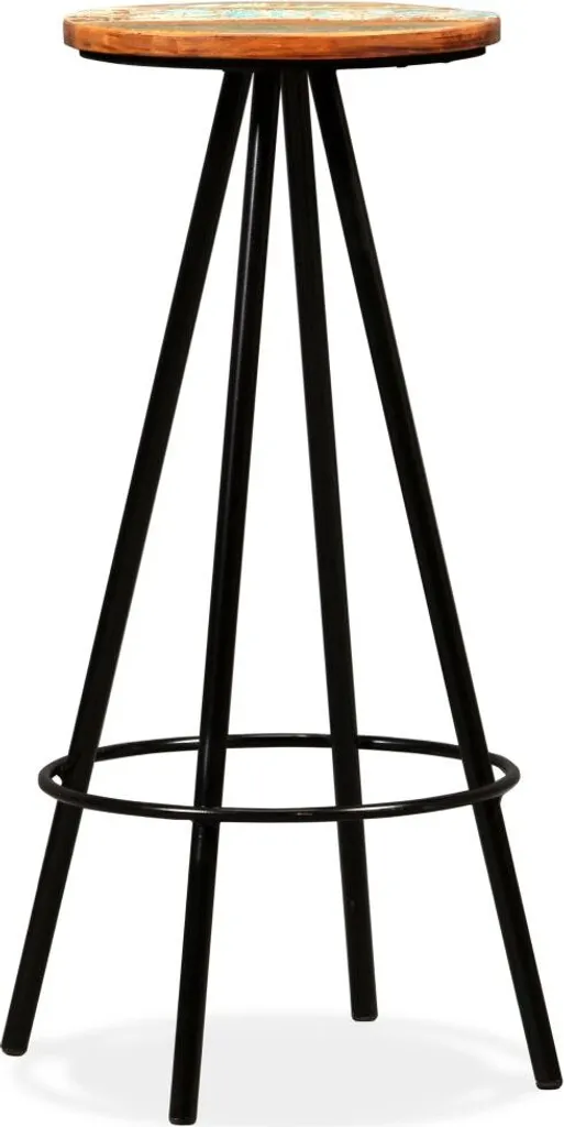 vidaXL Barhocker 2 Stk. Altholz massiccio