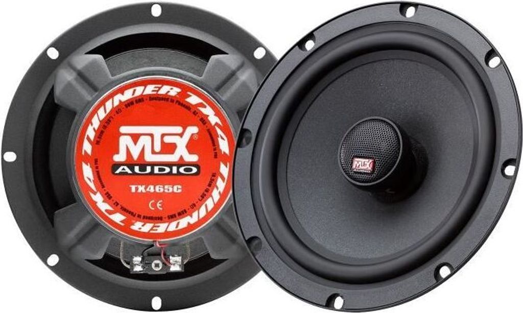 MTX TX465C, 2-Wege, 320 W, 4 Ohm, 93,5 dB, 45 - 25000 Hz, 6,3 cm