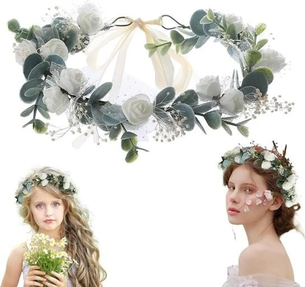 Serre-tête fleuri bohème : coiffure impeccable qui ne fane pas tout l'été