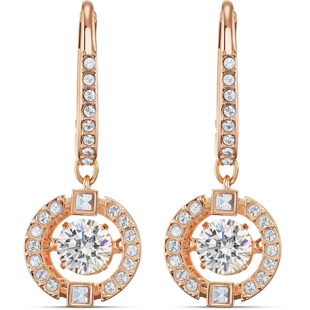Boucles d'Oreilles Swarovski Sparkling Dance pour Mariage ou Soirée