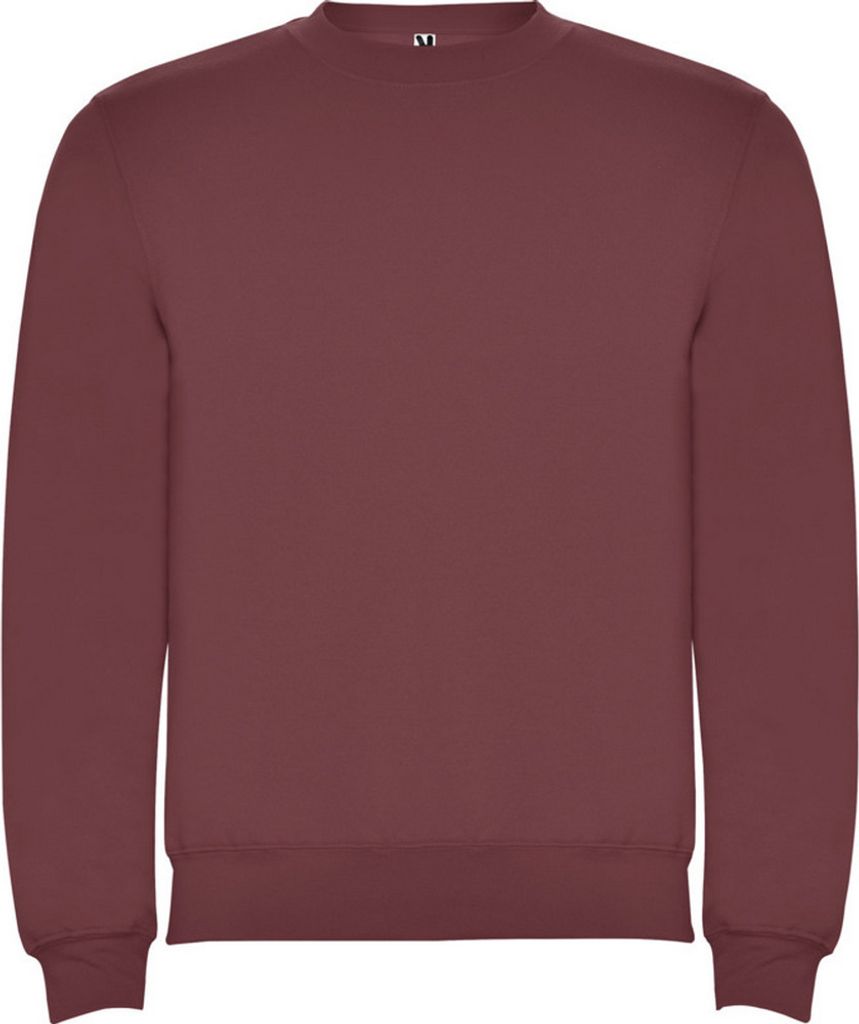 Roly - "Clasica" Sweatshirt Rundhalsausschnitt für Herren/Damen Uni PF4342 (L) (Beerenrot)