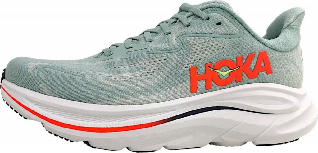 Hoka Clifton 10 Sportschuh Grün in Gr. 42