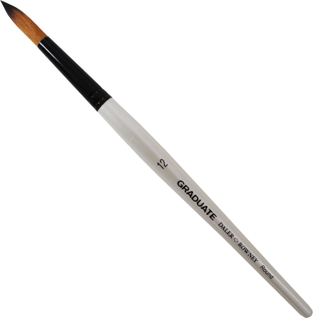 Daler Rowney Graduate Multi-Technique Brush Synthetic Rundpinsel 12