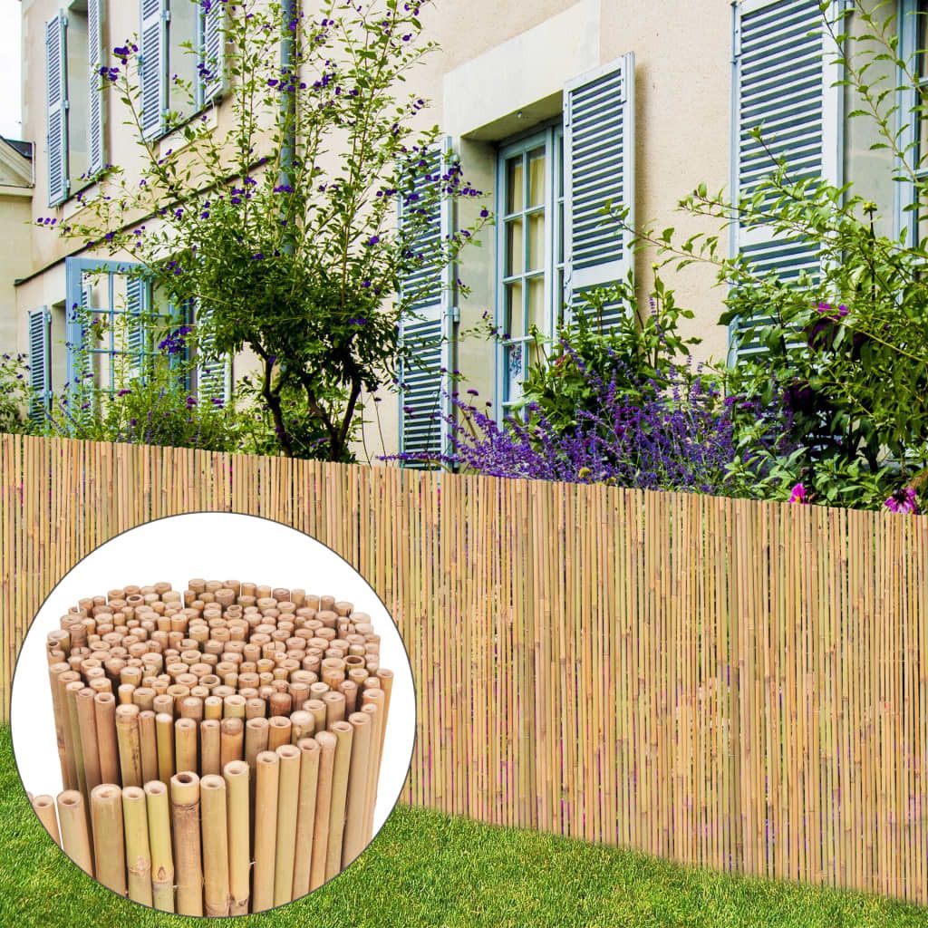 vidaXL Gartenzaun Bambus 300 x 100 cm Produktbild 