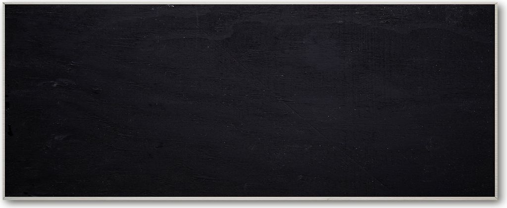 Tulup Küchenrückwand Spritzschutz aus Glas -125x50 -Spritzschutz auf gehärtetes Glas Deko Kunst Schwarzes Brett