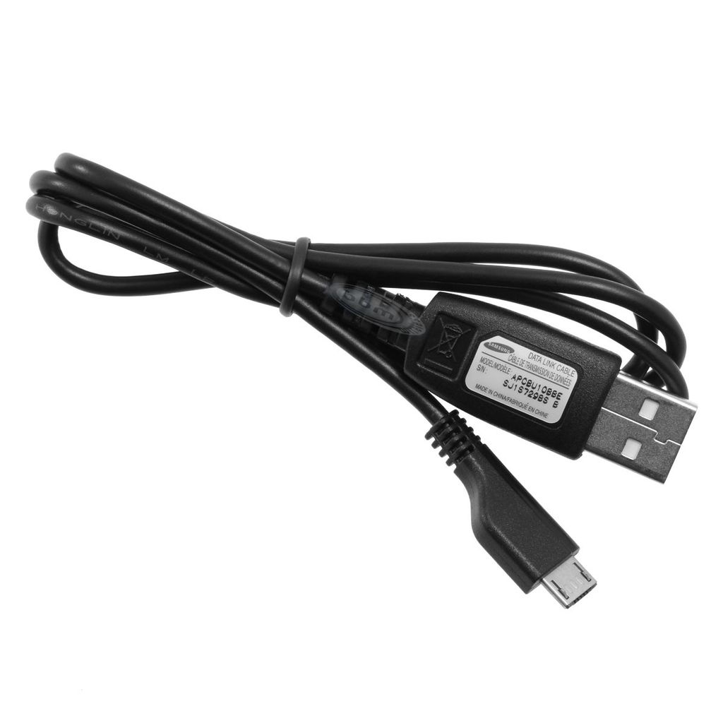 Samsung APCBS10BBEC Mini USB Data cable Handykabel Schwarz