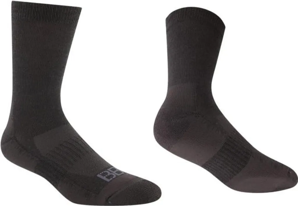 BBB Cycling Merino WinterFeet Chaussettes de Vélo Hiver Noir 35/38