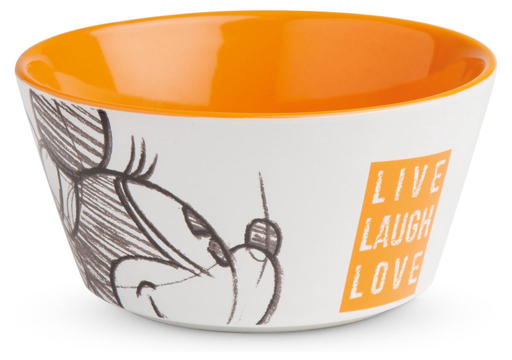 Egan DISNEY LIVE LAUGH LOVE Orange Schale MINNIE 520 ml 13 cm