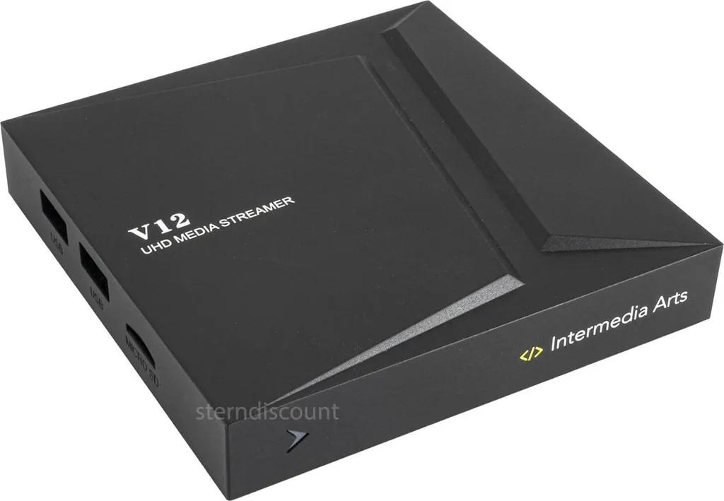 Passerelle Multimédia 4K Android 11 V12 avec Connexion Gigabit LAN - 8
