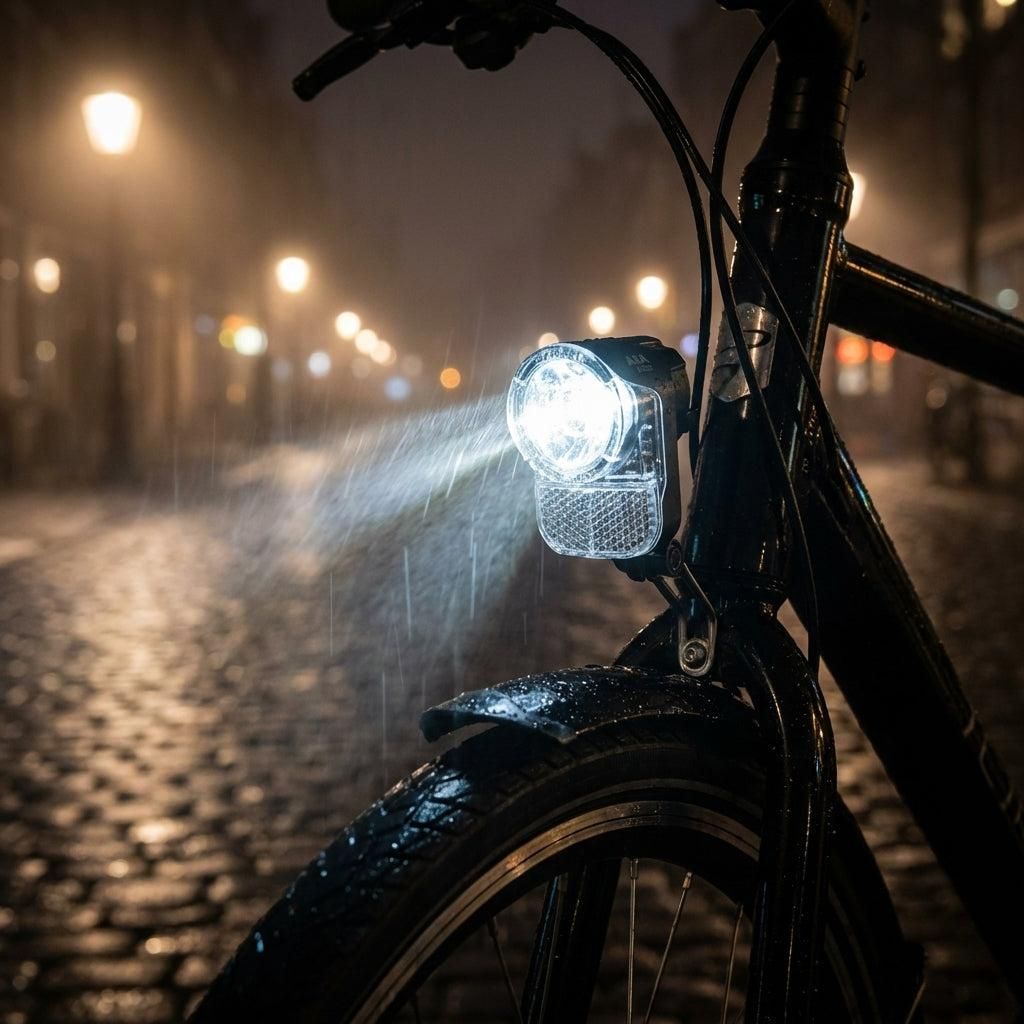 Axa Scheinwerfer Pico 30 Switch Schalter LED StVZO schwarz