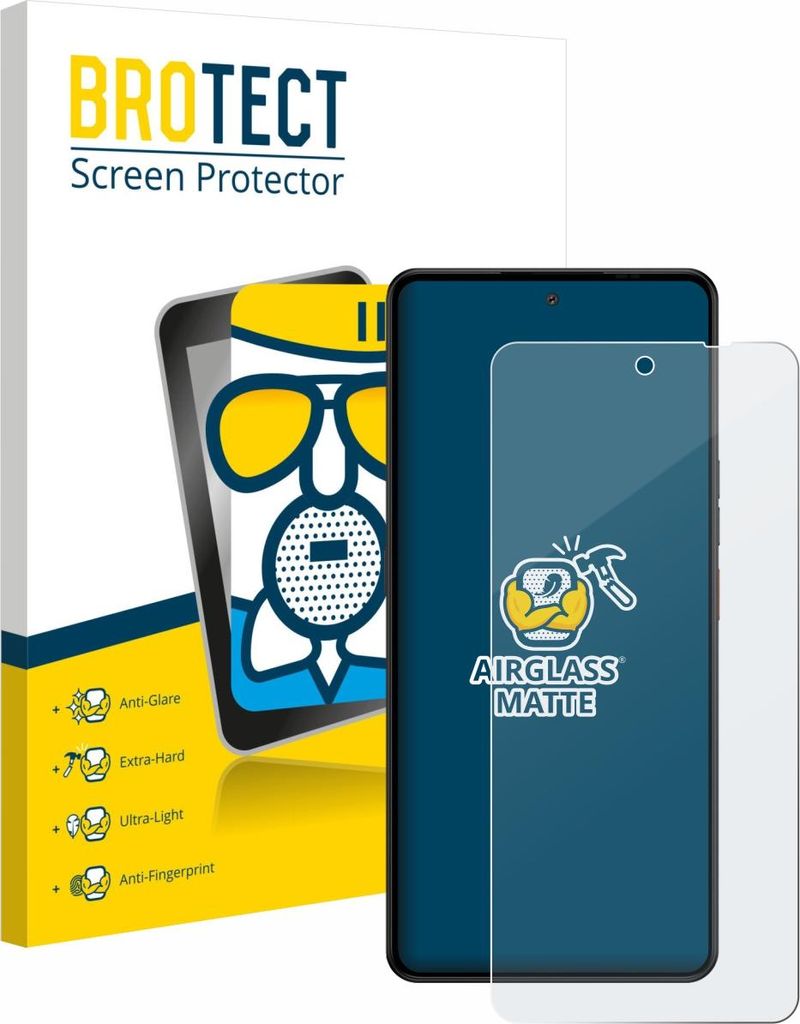 BROTECT Entspiegelungs Schutzglas für Gigaset GS6 Schutzfolie Panzer Folie Glas Display Schutz matt