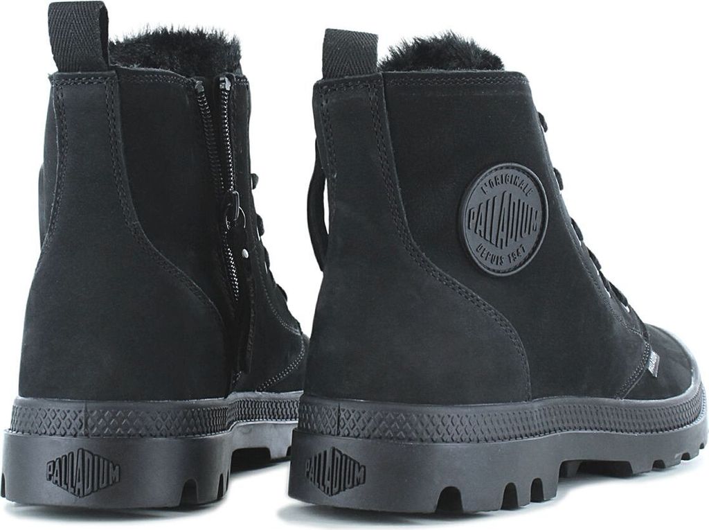 Palladium Pampa Hi Zip WL – Stivali In Nabuk Con Cerniera – Suola In Gomma Antiscivolo – 40 EU – Uomo/Donna - 4