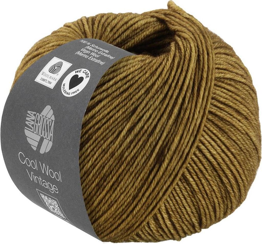 Lana Grossa COOL WOOL VINTAGE 50 g di Lana tinta tono su Immagine del prodotto 