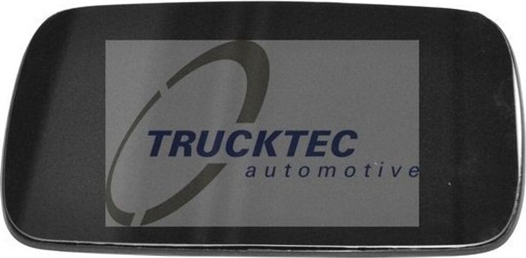 TRUCKTEC AUTOMOTIVE Spiegelglas Außenspiegel Rechts für BMW 5 Limousine (E39) Konvex Beheizt 08.62.279