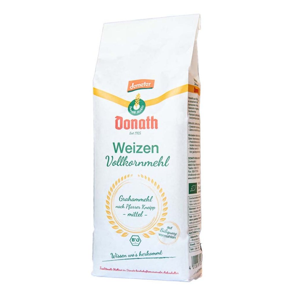 Weizen VK-Mehl Fein Graham 1kg