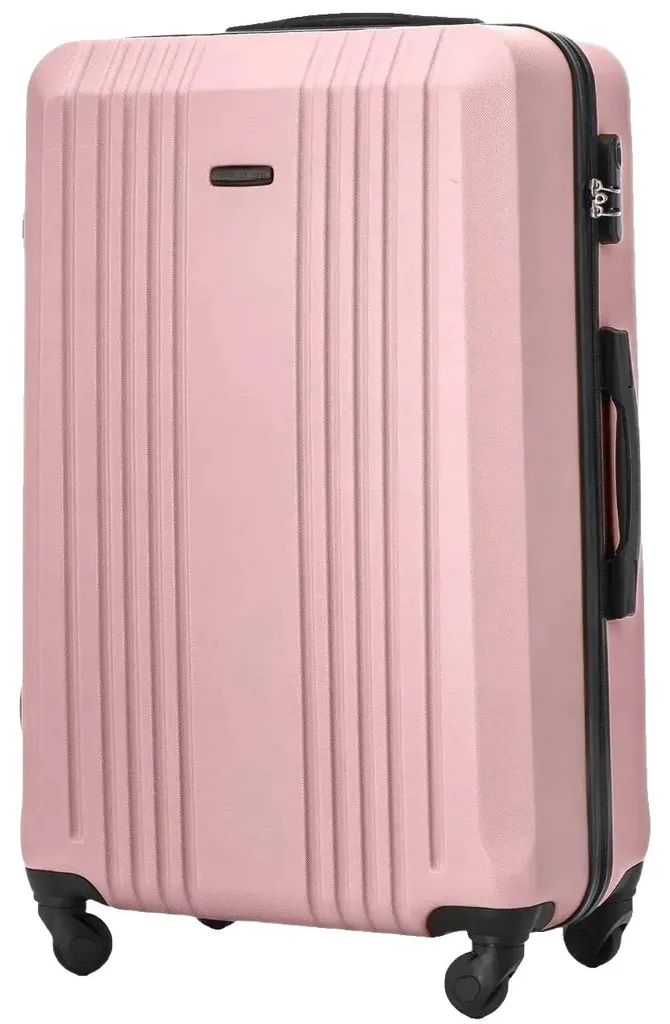 Valise de voyage rose 4 roues silencieuses et serrure de sécurité L2