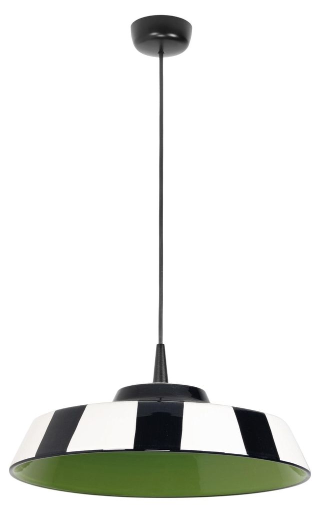 Zirkus Pendelleuchte, grüne LED, handgefertigte Keramik, 3000K, Durchmesser 35cm, Höhe 300cm, Italy, modernes Design für Innenräume