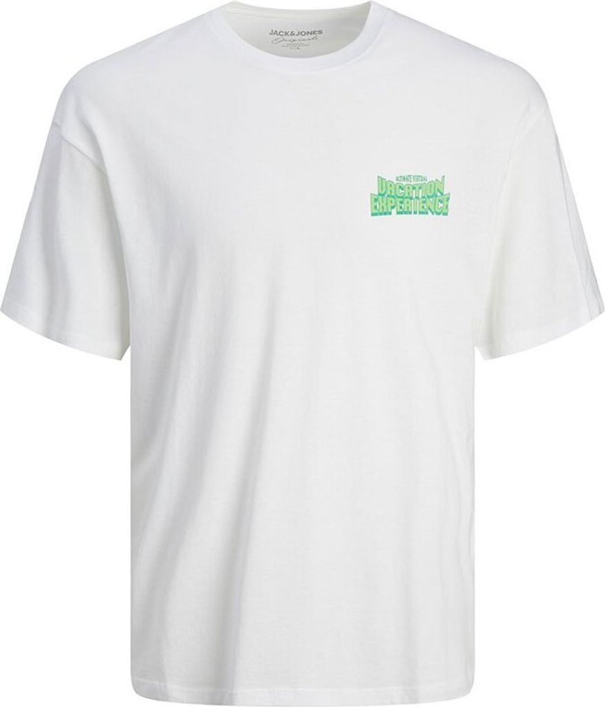Jack & Jones Pixel Paradise Kurzarm-t-shirt Weiß L Mann Weiß L