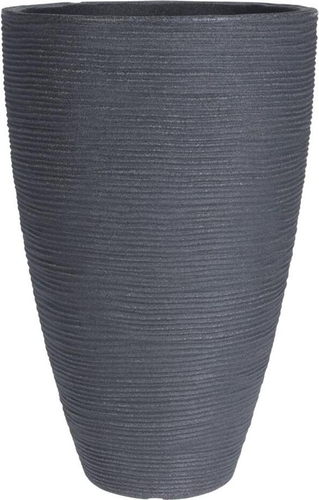Žebrovaný kulatý hrnec šedý 43 cm Obrázek produktu 