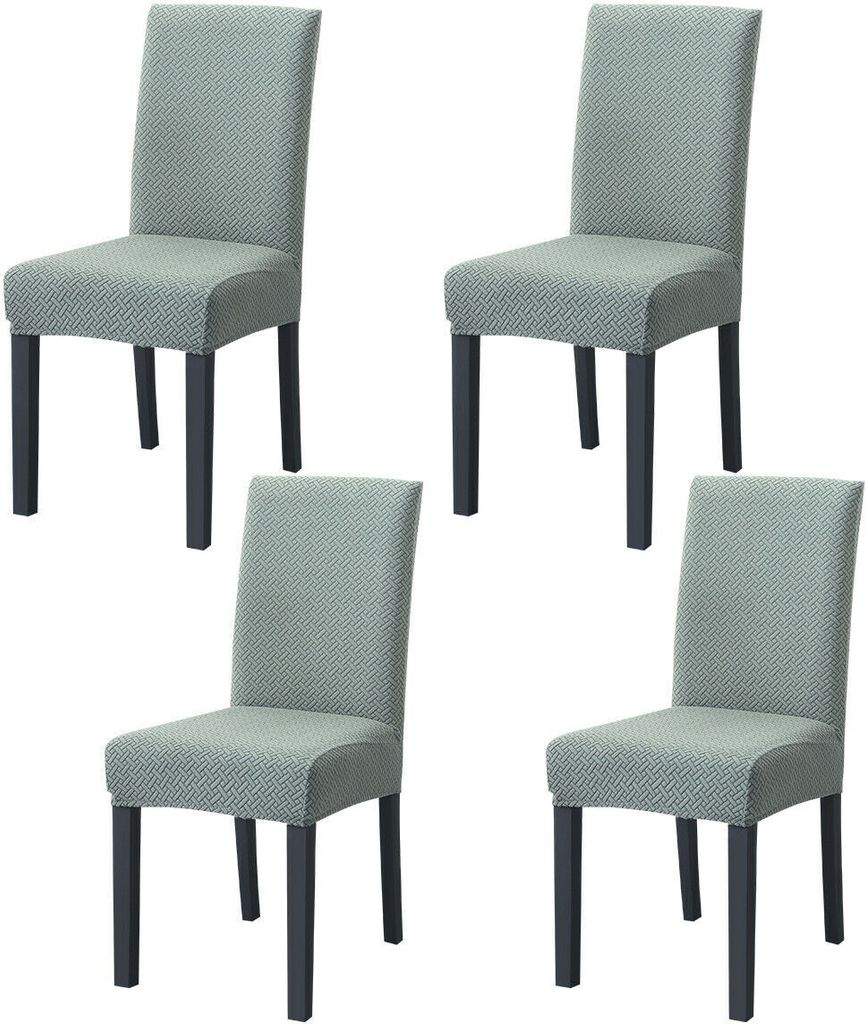 4er/Set Stuhlhussen Stretch Universal Esszimmerstühle Elastischer Stuhlbezug, Stuhlhussen Abnehmbarer Moderne Beschützer Schutzhülle für Husse ...