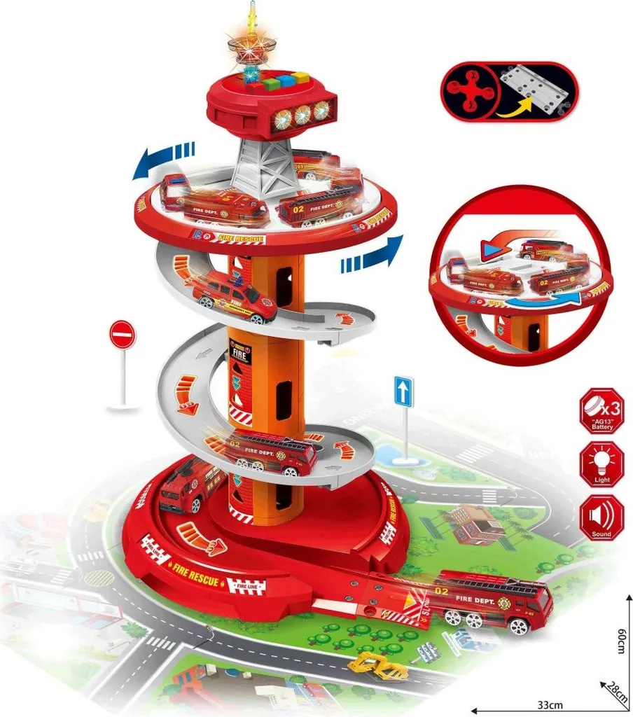 Garage voitures enfant compact : stop aux circuits encombrants - 13