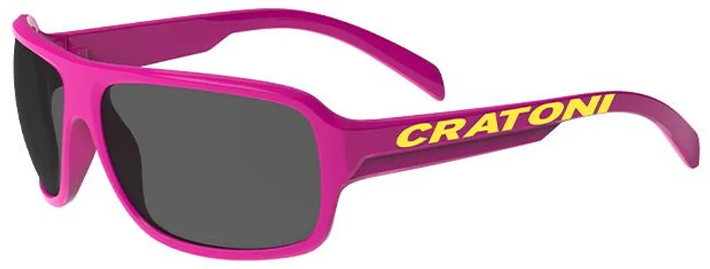 Lunettes Cratoni C-ice Jr. rose : finis l'éblouissement et le vent à vélo