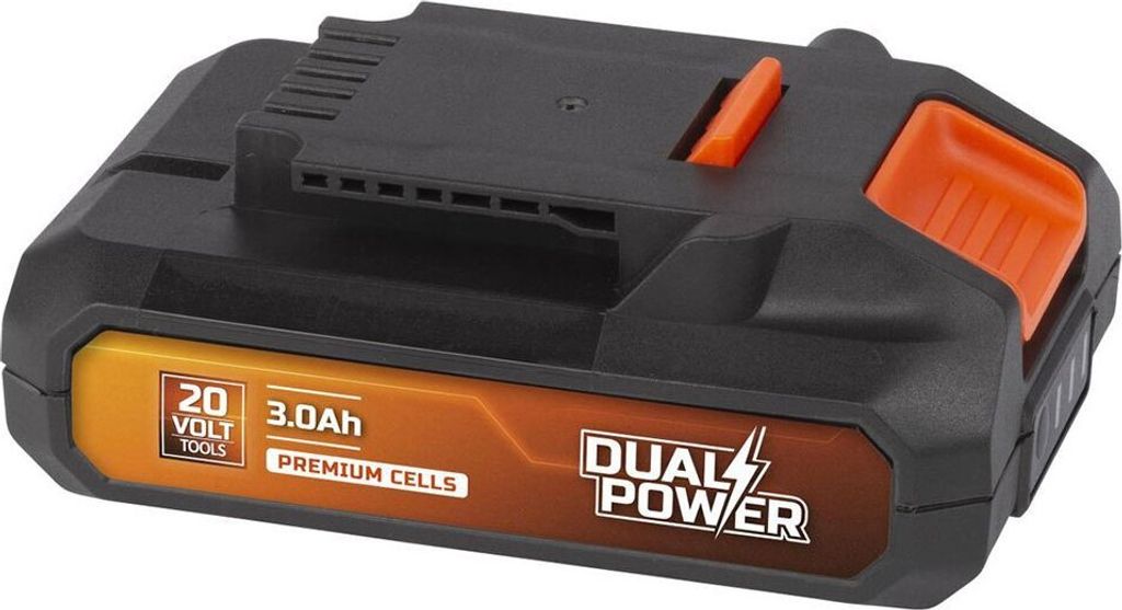Powerplus 20v 3.0ah Batterie Orange Orange One Size