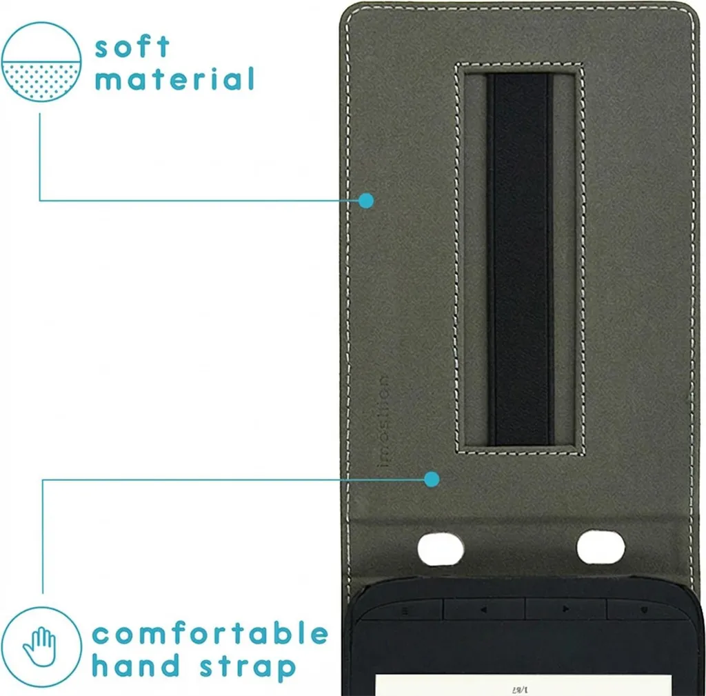 iMoshion Flipcase Premium per Pocketbook Basic Lux 4 - Blu - 4