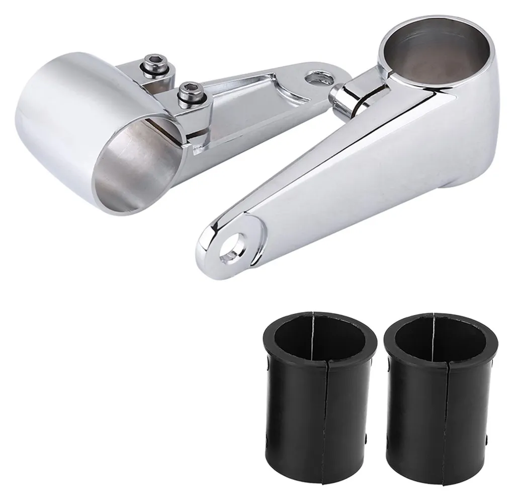Fixation phare moto sans perçage pour tubes de fourche 35 mm à 41 mm