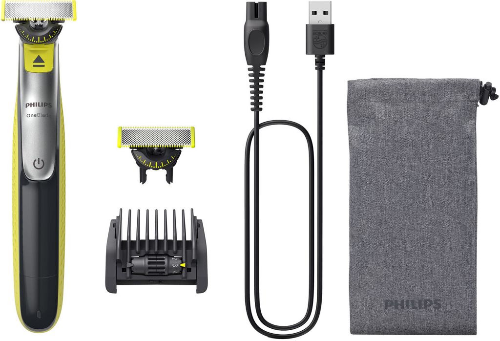 Philips OneBlade 360 QP2734/31 Face, Folienschaber, Grau, Image du produit 