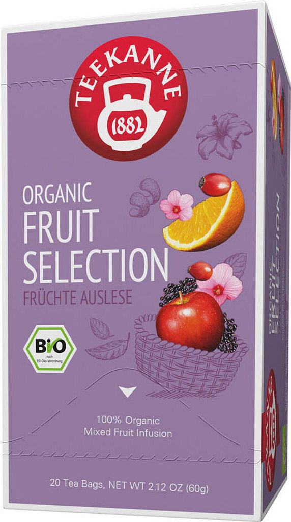 TEEKANNE 6546 Tè biologico premium alla frutta - 20 bustine Immagine del prodotto 