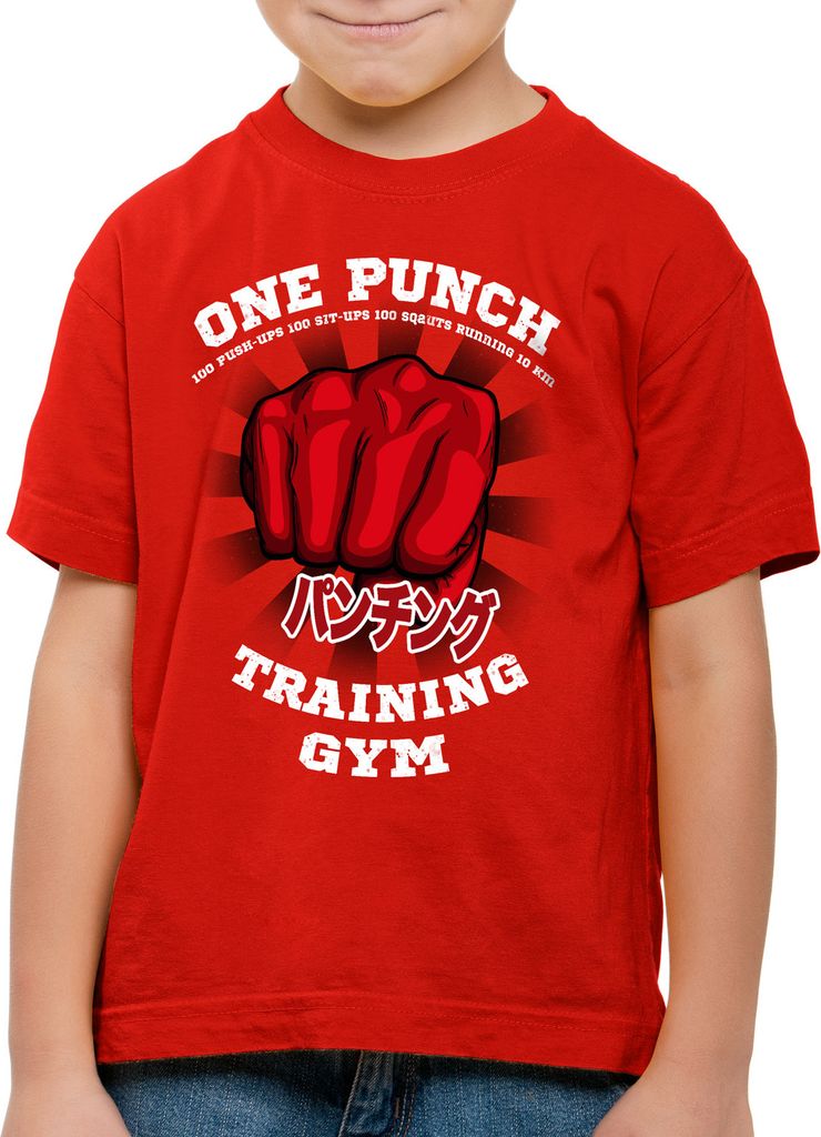 style3 Punch Gym Kinder T-Shirt saitama anime manga