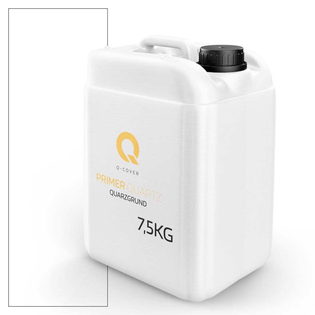 Quarzgrund für Beton Architekt 7,5 kg | Weiß | Putzgrund rau | Grundierung für Fassade & Wand | für Beton, Putz, Mosaikputz, außen & innen | Q...