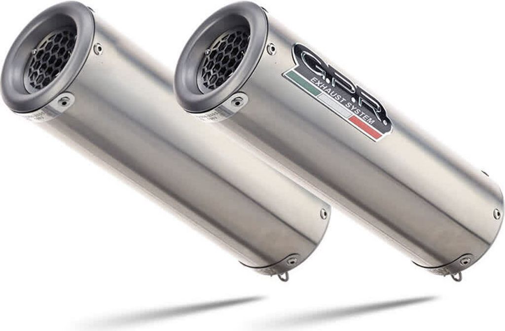 GPR m3 Edelstahl genehmigte Slip-On-Auspuffanlagen für Ducati 1098